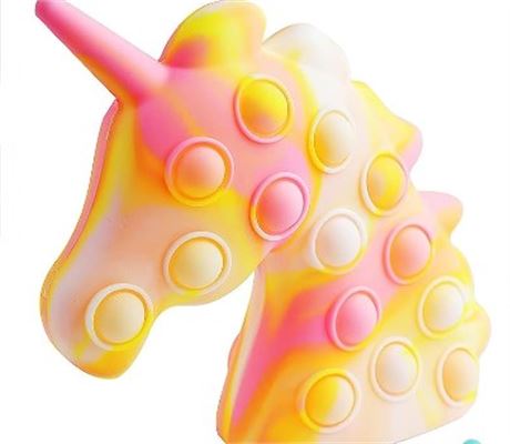 Jumbo 3D Unicorn Light Up Pop Fidget
