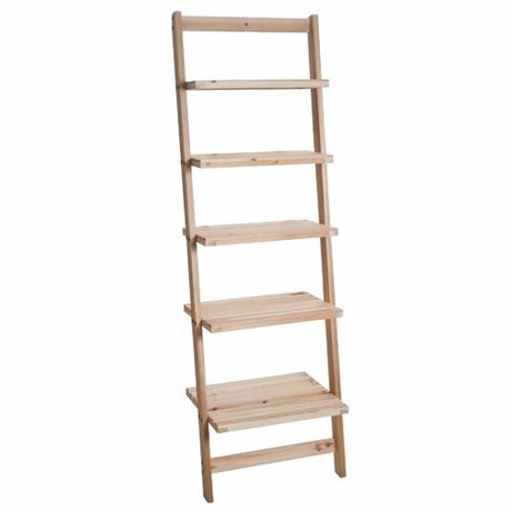 LAVISH HOME Ladder Bookcase