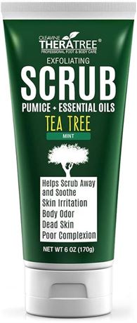 Tea Tree Oil Exfoliating Scrub - 6oz