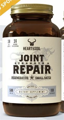 Heart & Soil Joint Strength & Repair 180 Capsules