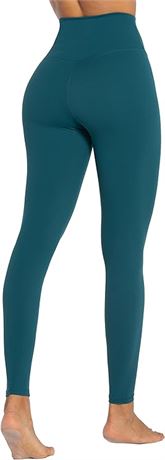LARGE - Sunzel Nunaked Workout Leggings for Women, Tummy Control Compression