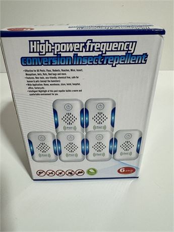 High Power Frequency Conversion Indoor Pest Repellent Plug In Pest Control 6
