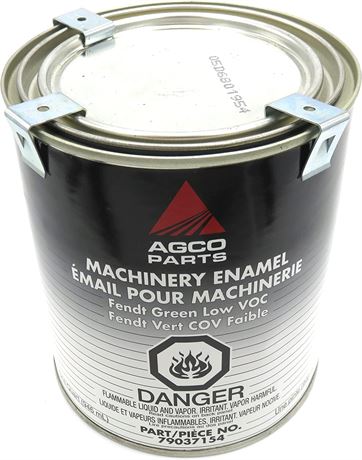 Agco Paint Machinery Enamel Quarts (Fendt Green Low VOC) Box of 4