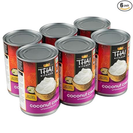 13.66 fl oz (Pack of 6) Thai Kitchen Unsweetened Coconut Cream
