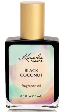 KUUMBA Made Black Coconut Fragrance Oil, 0.5 OZ