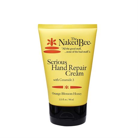 The Naked Bee Orange Blossom Honey Serious Hand Repair Cream, 3.25 Oz