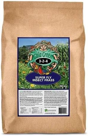 Gaia Green Superfly 10kg  Black Soldier Fly Insect Frass Organic Fertilizer