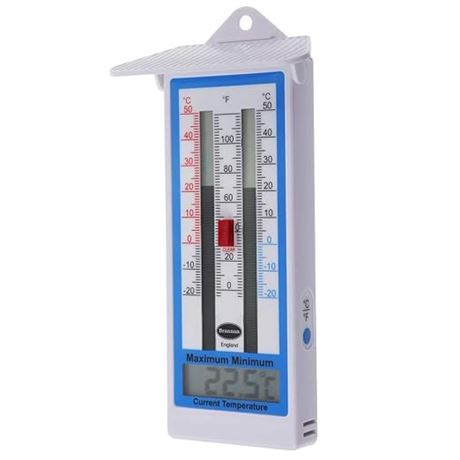 Digital Greenhouse Thermometer - Max Min Thermometer for Greenhouse or Garden