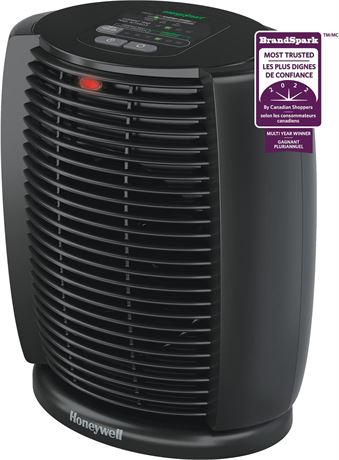 Honeywell HZ-7300C Digital EnergySmart Cool Touch Fan Forced Space Heater for Be