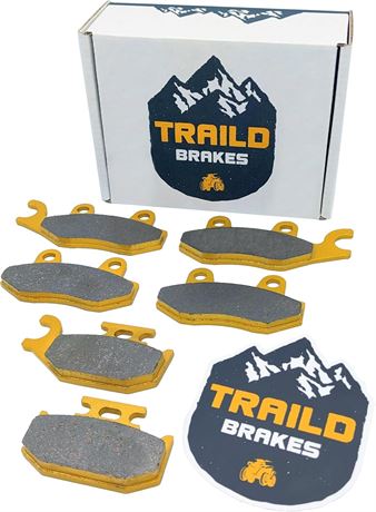 Can Am/BRP Ryker Ace 600/900 2019-2024 Ceramic Brake Pad Set Front & Rear