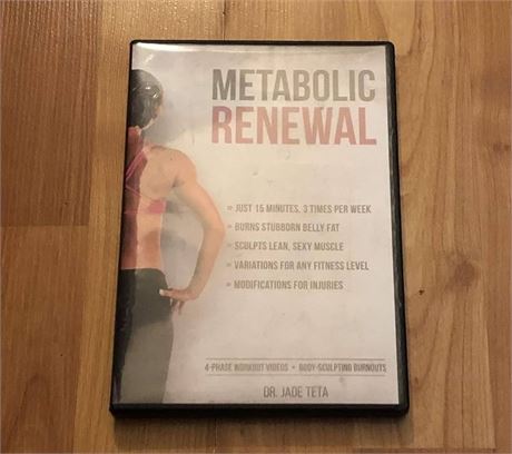 Metabolic Renewal: 4 Phase Workout Videos plus Body-Sculpting Burnouts