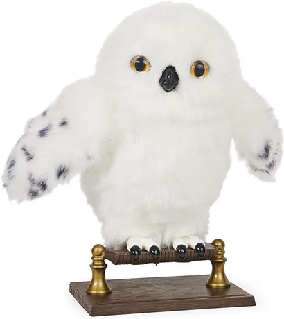 Wizarding World Harry Potter, Enchanting Hedwig Interactive Owl with Over 15 Sou