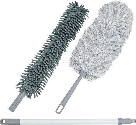 S&T Duster Set 3 Piece Gray