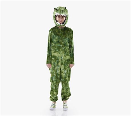 POTTERY BARN KIDS Adult Light-up T-Rex Halloween Costume XS/S NWT Dinosaur NEW