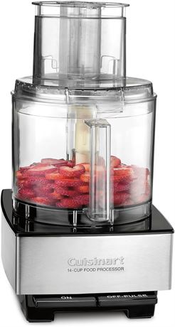 Cuisinart DFP-14BCNY 14-Cup Food Processor, Brushed Stainless Steel