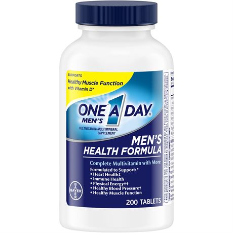 One-a-Day, Men's Complete Multivitamin, 200 Tablets