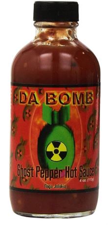 Da Bomb - Ghost Pepper - Original Hot Sauce - 22,800 Scovilles - 4oz Bottles Mad