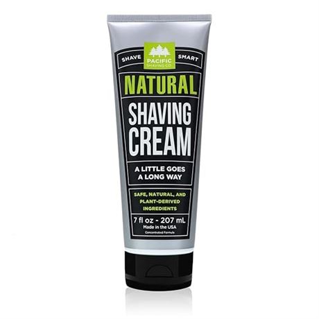 Pacific Shaving Company Natural Shaving Cream - Shea Butter + Vitamin E Shave