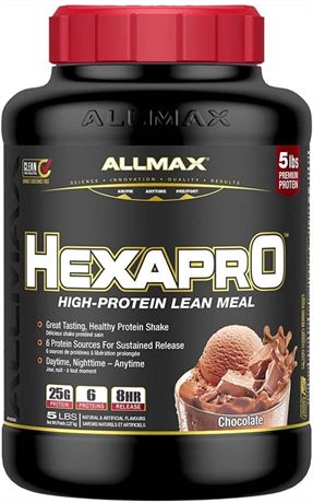 ALLMAX Nutrition HEXAPRO Chocolate - 5 Pound