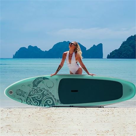 10'x32''x6'' FEATH-R-LITE Stand Up Paddle Board Ultra-Light ISUP