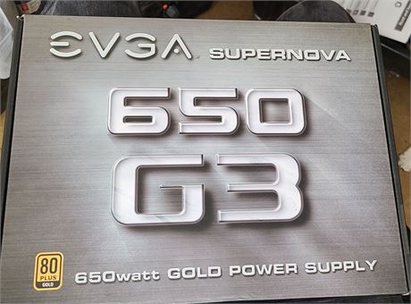 EVGA SuperNOVA 650 G3, 220-G3-0650-Y1 Power Supply
