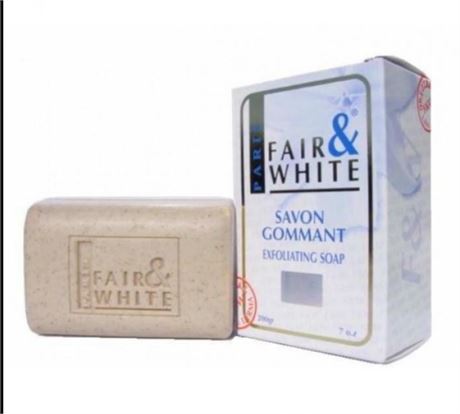 Fair and White Exfoliating Soap 7 Oz
