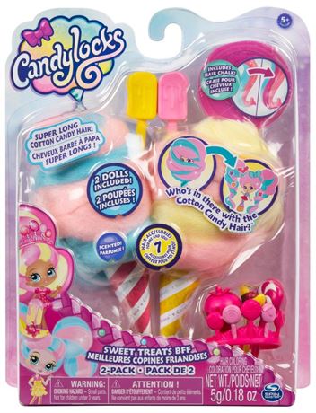Candylocks Sweet Treats BFF Kerry Berry & Beau Nana 2-Pack