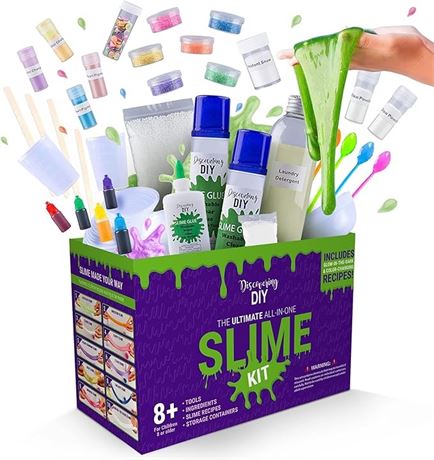 Discovering DIY Slime Kit for Girls and Boys  Slime Making Kit for Kid