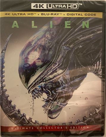Alien (1979) UHD 4k Blu-ray + Dig 40th Anniversary Ed. (20th Century Apr 2019) r