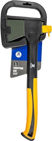17.5" - Zeluga 25-358 Pro Chopping Axe with Fiberglass Handle, Wood Splitting To