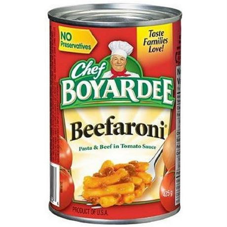 Chef Boyardee Beefaroni, PK24