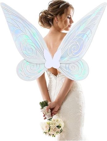 4 PACK, Tuerthy Fairy Wings for Adult Kids, Butterfly Wings for Girls Women Hall