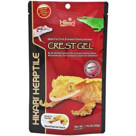 Hikari USA Herptile CrestGel? Reptile Food 1.76 Oz - PDS-042055206112