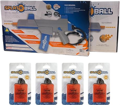 Daisy Splat R Ball Full Automatic Water Bead Blaster Kit 2 Packs + 4 Ammo | 1000