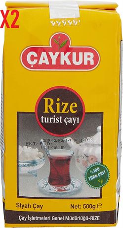 2-PACK Caykur Black Tea, Rize, 17.6 Ounce