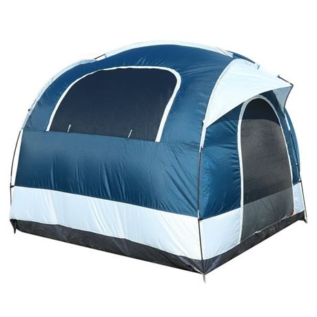 210D Oxford Car Tail Camping Tent Outdoor Double Layer Stormproof