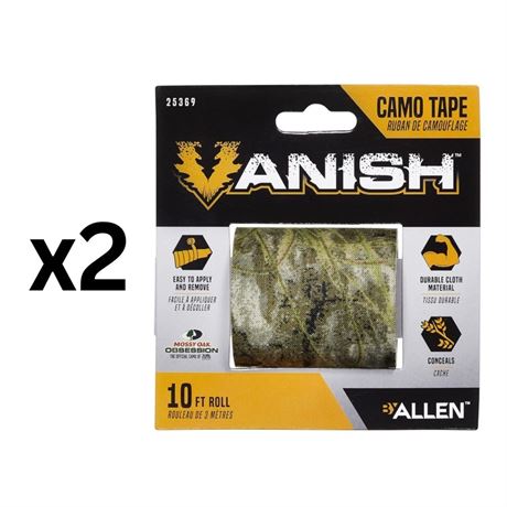 Lot of 2, Cloth Camo Tape - Mossy Oak Obsession