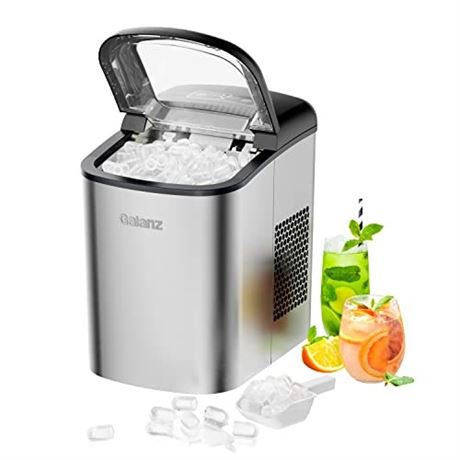 Galanz Portable Countertop Electric Ice Maker Machine 26 Lbs in 24 Hours
