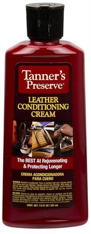 Tanner's Preserve Leather Conditioning Cream - 7.5 Fl Oz - Easy-to-Use Formula S