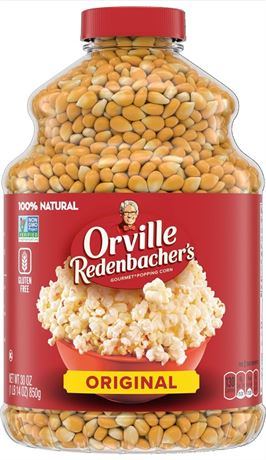 BB: 02/25 Orville Redenbacher Gourmet Popcorn, Jar-30 OZ