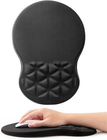 hueilm Ergonomic Mouse Pad Wrist Support with Massage Design,Mouse Pad