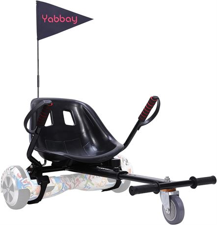 yabbay Hoverboards Seat Attachment Go Karts Carts,Transforms Your Hoverboards in