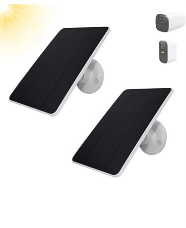 OYOCAM Solar Panel Compatible with Pro Security Camera, Continuous Power Supply,