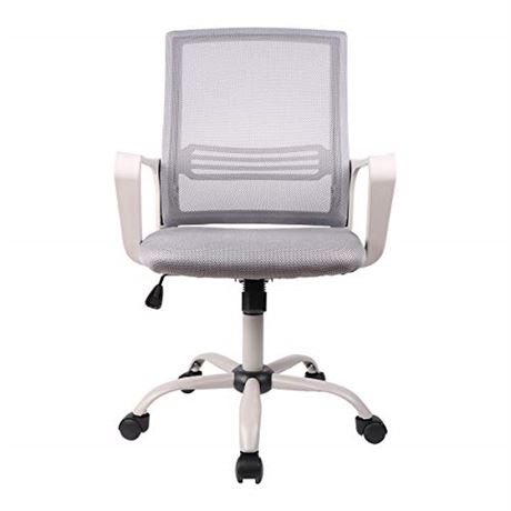 SMUGDESK Ergonomic Swivel Task Computer Desk Home Office Chair with Wheels and A