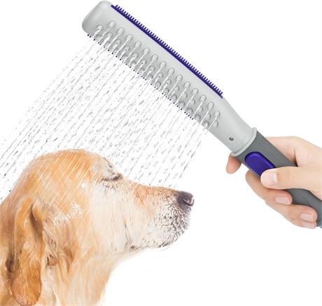 Shandus Professional Dog Shower Head, Pet Shower Attachment, Pet Bathing Spraye,