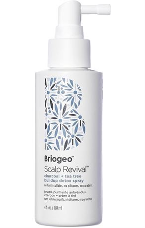 Briogeo Scalp Revival Buildup Detox Spray, Dry Scalp Pre-Wash Treatment for