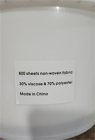 Non-Woven Fabric All-Purpose towel - 800 dry sheets