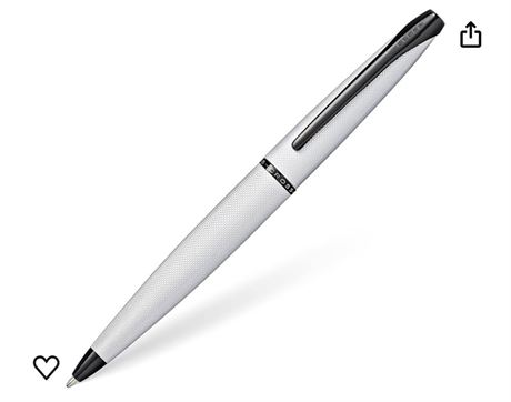 Cross ATX Refillable Ballpoint Pen, Medium Ballpen, Includes Premium Gift Box -
