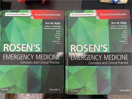 Rosen's Emergency Medicine: Concepts and Clinical Practice: 2-Volume Set Hardcov
