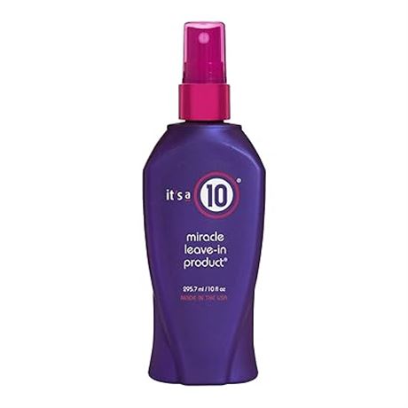 10 fl. oz.- It's a 10 Haircare Miracle Leave-In product. *PACKAGE MAY VARY